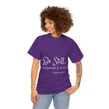 Be Still... Unisex Heavy Cotton Personalized Tee