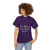 Too Blessed...Unisex Heavy Cotton Personalized Tee