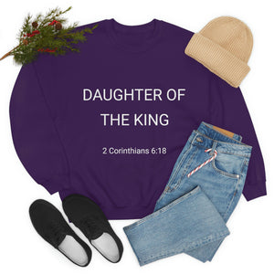 Daughter of the King - Heavy Blend™ Crewneck Sweatshirt