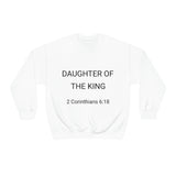 Daughter of the King - Heavy Blend™ Crewneck Sweatshirt