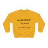 Daughter of the King - Heavy Blend™ Crewneck Sweatshirt