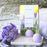 11PC Luxury Lavender Scent Spa Gift Basket in Weaved Bag